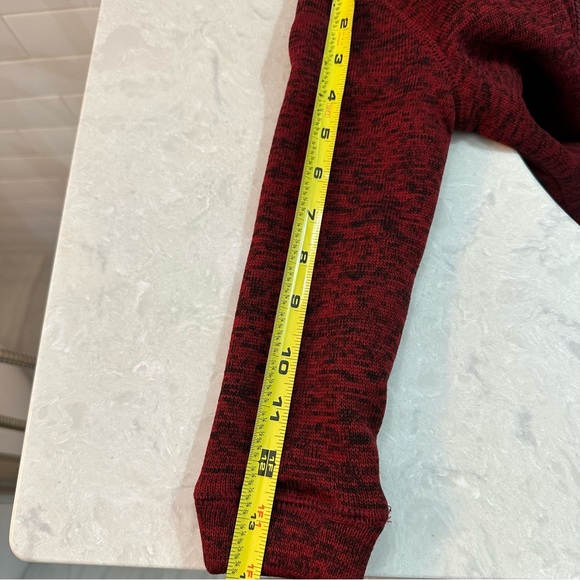 NWT Crown & Ivy kids Boys red heathered 3/4 zip jacket Size 4t - Picture 3 of 4